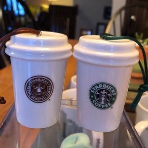 Starbucks Christmas ornaments